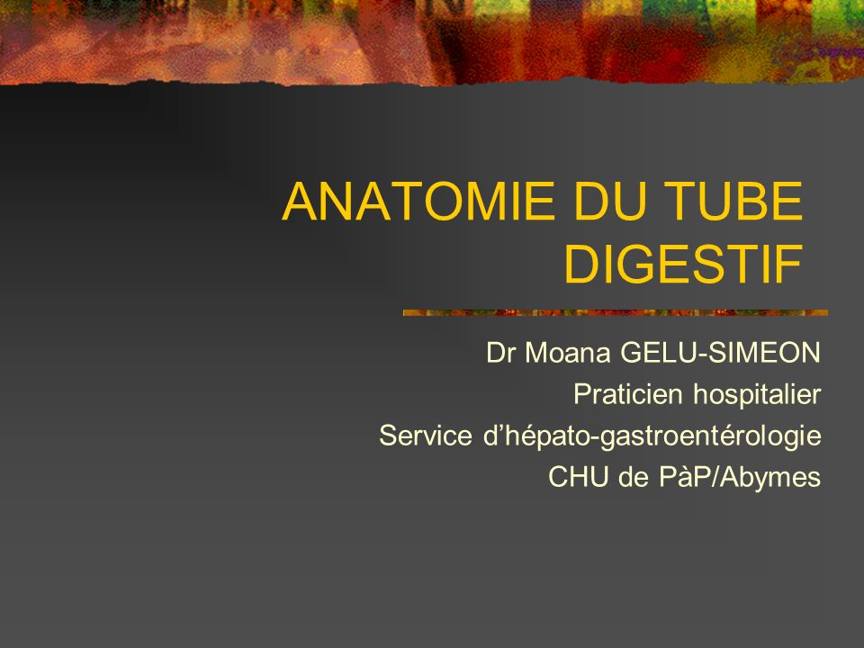 ANATOMIE DU TUBE DIGESTIF .PDF