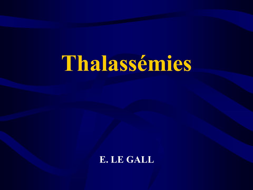 Thalassémies .PDF