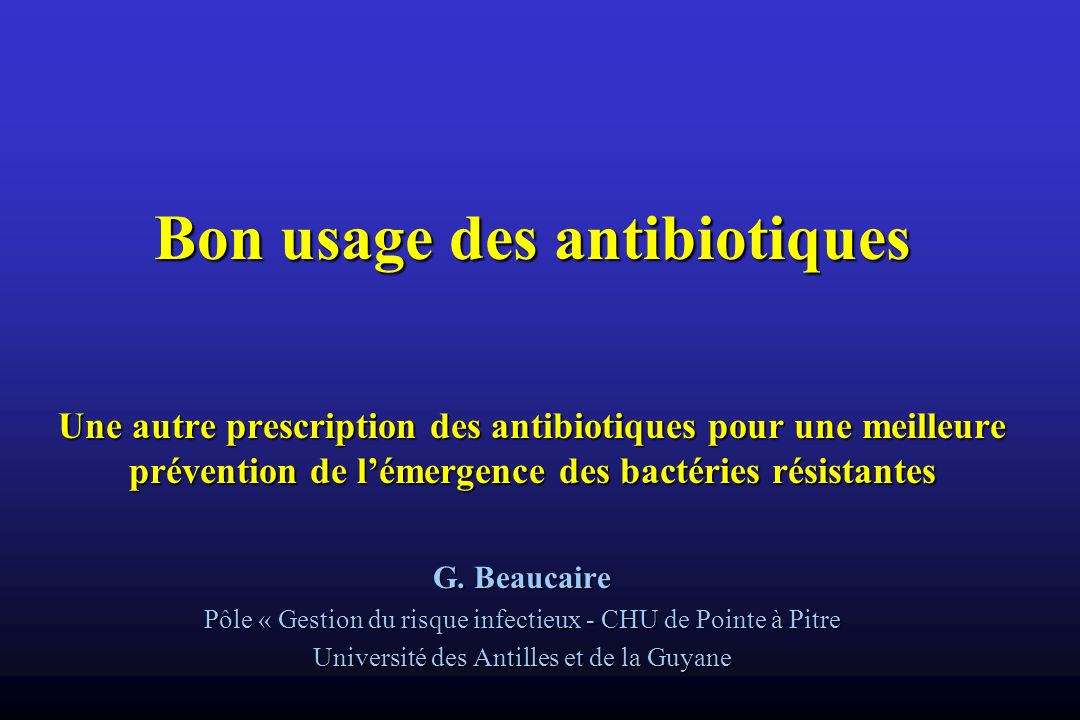Bon usage des antibiotiques .PDF