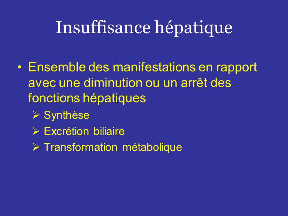 Insuffisance hépatique .PDF