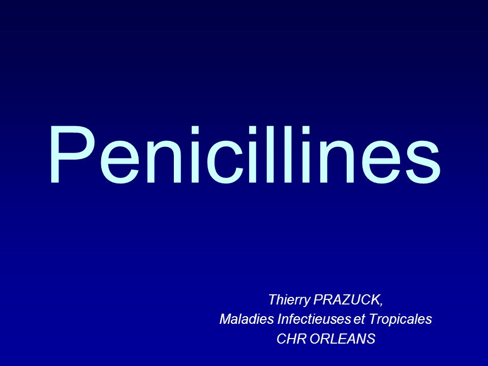 Pénicillines .PDF