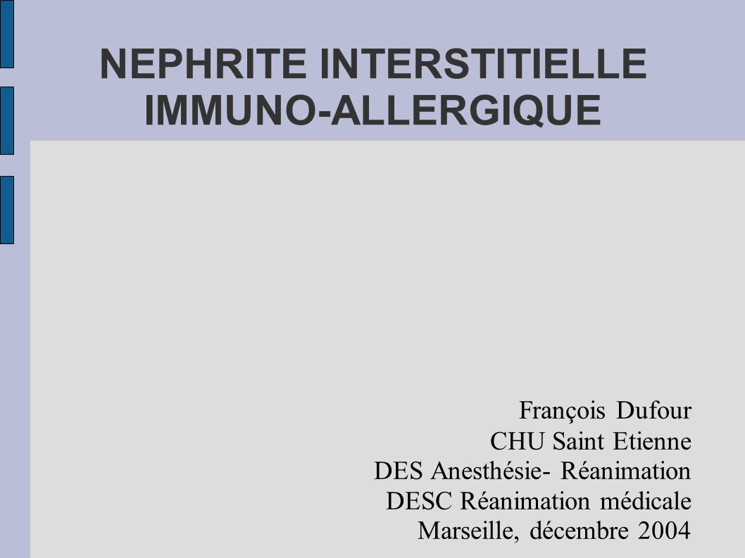 NEPHRITE INTERSTITIELLE IMMUNO-ALLERGIQUE .PDF
