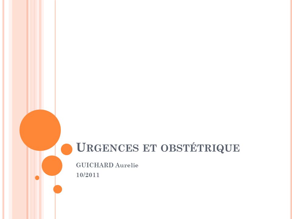 Urgences et obstétrique .PDF