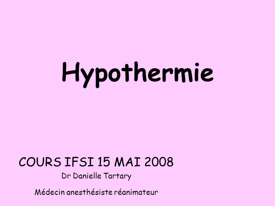 Hypothermie .PDF