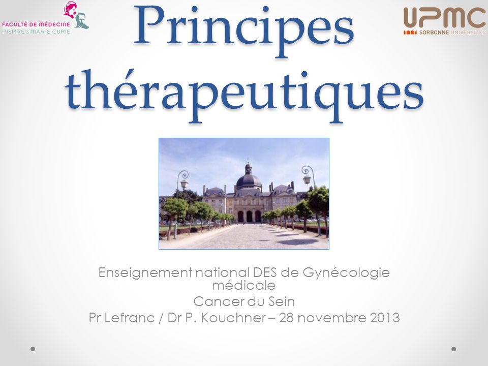 Principes thérapeutiques .PDF