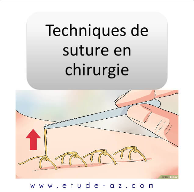 Techniques de suture en chirurgie .PDF