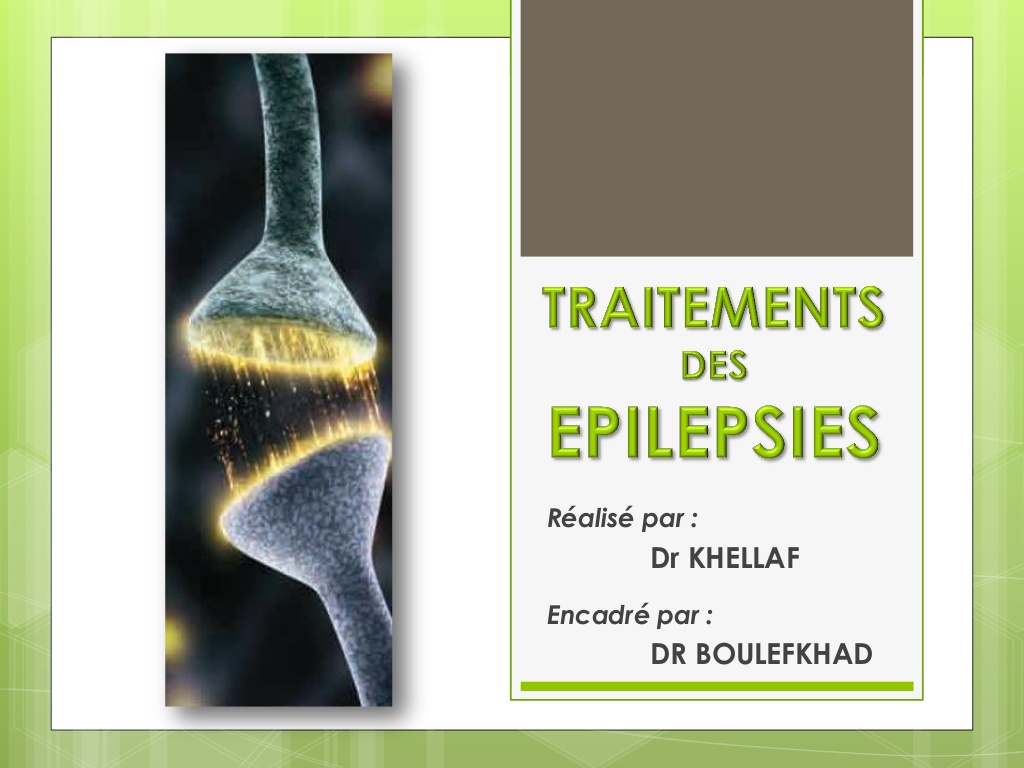 Maîtrisez le traitement de Epilepsie .PDF